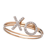 KC Designs Diamond 'XO' Ring Set